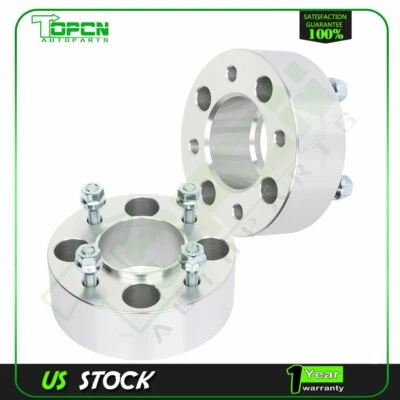 2x espaciadores de rueda plateados 4x110 10x1,25 tacos 2" de espesor para Bombardier Traxter 500 Foto 1 de 4