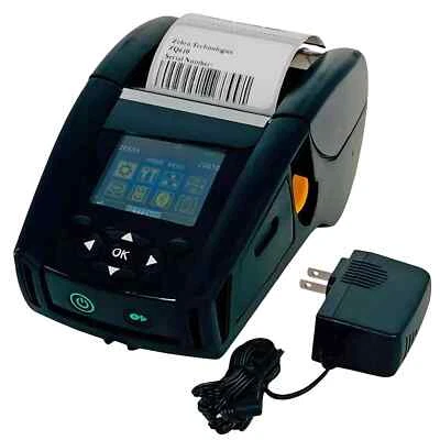 FULLY TESTED Zebra ZQ610 Mobile Barcode Label Thermal Printer Bluetooth USB - Image 1 of 4