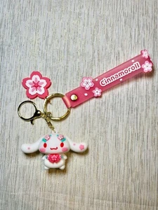 Nuovo! Portachiavi bambola rosa Hello Kitty Cinnamoroll - Foto 1 di 4