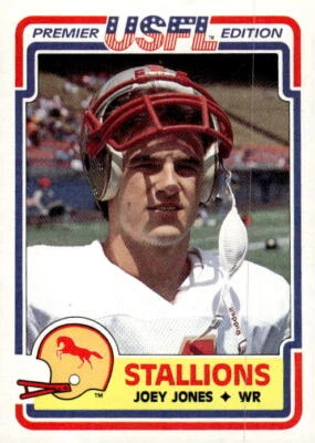 1984 Topps USFL #13 Joey Jones - Image 1 of 2