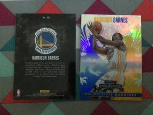 2013/14 2013-2014 panini Crusade Blue parallel Harrison Barnes #58 warriors - Picture 1 of 1