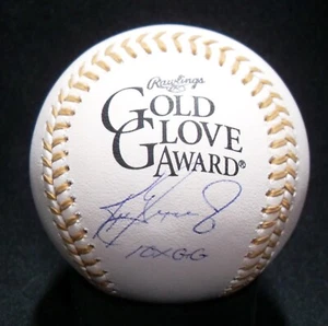 Ken Griffey Jr Signed Autographed Gold Glove MLB Baseball w/ Inscription TriStar - Picture 1 of 7