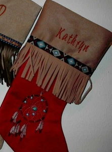 Indianer Weihnachtsstrumpf  - Bild 1 von 2
