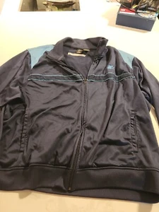 Starter Jacket Men's Size 2XL Warm Up Full Zip Blue Windbreaker Track Workout - Picture 1 of 12
