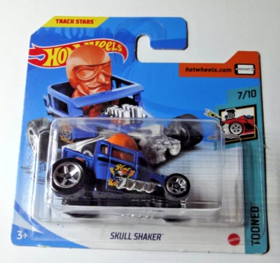 Hot Wheels - Skull Shaker - Track Stars - HW TOONED 2020 - Blue - GHG10 - Image 1 of 2