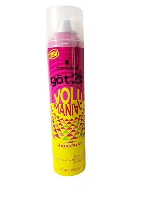 1 x Got2b Volumaniac Bodify Laca para el cabello Laca para el cabello 9.1 oz Foto 1 de 2