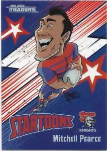 2020 Nrl Traders Startoons (ST09) MITCHELL PEARCE Knights - Picture 1 of 1