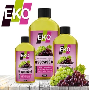 100% Pure Grape Seed Oil Cold Pressed Unrefined, Organic, Pure & Natural ✅ - Picture 1 of 6