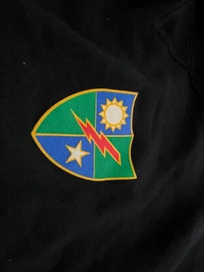 75th ranger regiment sweat shirt, new old stock ,black xl made by coffee - Picture 1 of 5