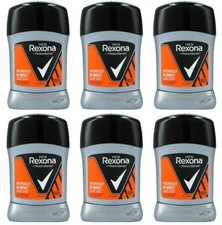 6x Rexona Men Workout Hi-impact Deostick Anti-Transpirant 48H-Schutz,50 ml NEU