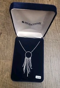 COLLANA FRANGIA AUREOLA TRAILING HALO Montana con catene da appendere catena 19" - Foto 1 di 4