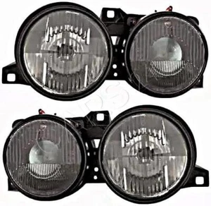 DEPO Scheinwerfersatz schwarz Für BMW E30 82-94 - Bild 1 von 1