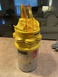 DYSON DC14 Cyclone Dirt Canister Bin ASSEMBLY Yellow OEM Replacement Part - Bild 1 von 7