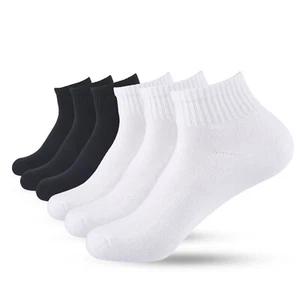 6 Pairs Cushion Low Cut Socks Ankle Unisex Cotton Blend Athletic Sports Workout - Picture 1 of 9