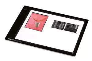 KAISER 2454 SLIMLITE PLANO LED LIGHT BOX NEGATIVE SLIDE VIEWING 32 x 22.8cm - Picture 1 of 1