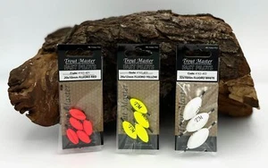 Spro TM Trout Master Oval Fast Pilot 12mm 10mm 16mm Gelb Weiß Rot Pose Schwimmer - Picture 1 of 4