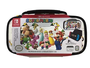 Nintendo Switch SUPER MARIO Game Traveler Deluxe Case Adjustable Stand- **NEW** - Picture 1 of 2