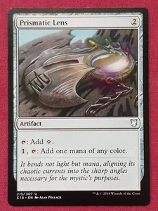 Magic The Gathering COMMANDER 2018 C18 PRISMATIC LENS artifact card MTG - Picture 1 of 2