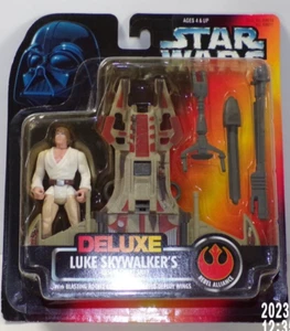 Star Wars Power of the Force Deluxe Luke Skywalker Desert Sport Skiff MISP - Imagen 1 de 6