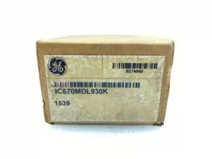 GE FANUC IC670MDL930K RELAY OUTPUT ISOLATED 8PT - Picture 1 of 10