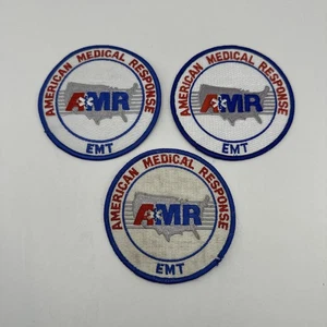 Lot Of 3 AMR American Medical Response EMT Ambulance EMS Transport Patch - Picture 1 of 2