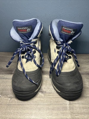 Ozark Trail Eagle 5 Thermolite Leather Winter Snow Insulated Blue Boots Men 8 - Image 1 of 4