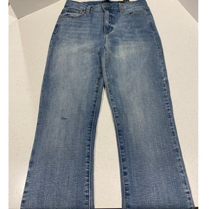 Neu Fashionnova blaue Damenjeans Größe 7/28 - Bild 1 von 3