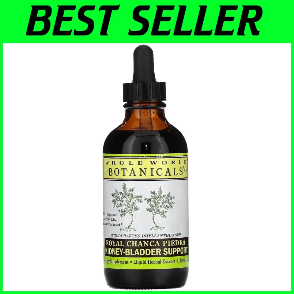 Holistic Chanca Piedra Liquid for Healthy Urination - 4 oz Kidney & Bladder Aid - Image 1 of 4