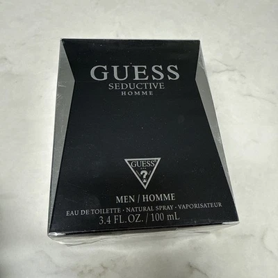 GUESS Seductive Homme for Men Eau de Toilette spray 3,4 oz 100 ml NOVO em caixa lacrada - Imagem 1 de 2