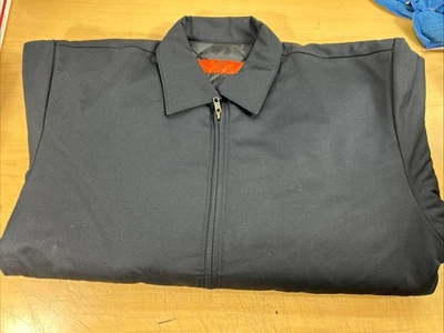 Red Kap Medium Regular Men's Black Quilt-Lined Insulated Work Jacket (6320) - Image 1 of 4