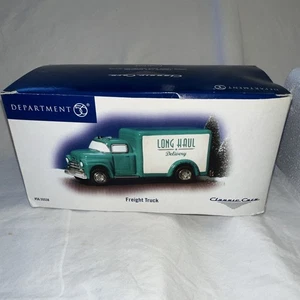 DEPT 56 SNOW VILLAGE Accesorio CAMIÓN DE CARGA DE LARGA DISTANCIA Leer * Nuevo en caja abierta - Imagen 1 de 3