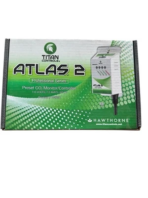 Titan Controls Atlas 2 - Preset CO2 Monitor/Controller 115 Volts -*Box Damage* - Image 1 of 4