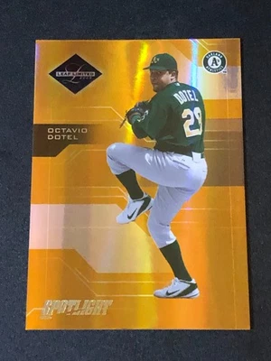 2005 Leaf Limited OCTAVIO DOTEL #59 Gold Spotlight/25 Oakland A's ⚾ Cardinals - Image 1 of 2