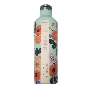 NEU Rifle Paper Co X Corckcicle Isolierflasche lebendig geblümt neuwertig 16 Unzen MÄNGEL - Bild 1 von 9