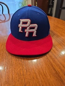 New Era World baseball classic Puerto Rico PR Unused fitted Hat NWOT - Picture 1 of 5