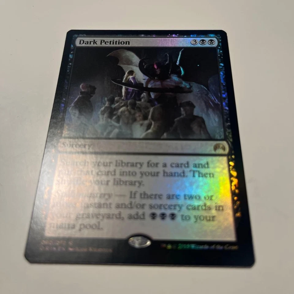 MTG Dark Petition Foil English Card Play New - Image 1 of 4