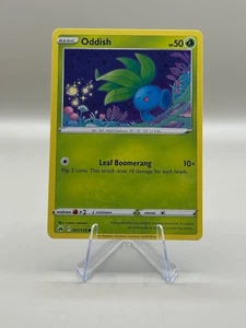 ODDISH #001/159 POKEMON Crown Zenith (Common, NM) ENGLISH - Picture 1 of 4