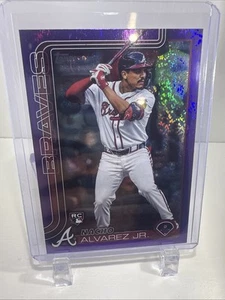 2025 Topps Series 1 - Francisco Alvarez #171 Purple Holo Foil /250 - Picture 1 of 8