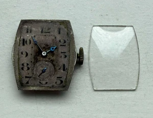 Pilot 15 Jewels mechanisches Handuhrwerk + Zifferblatt + Zeiger + Krone + Schaft - Bild 1 von 7