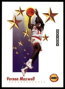 Vernon Maxwell 1991-92 SkyBox #495 - Imagen 1 de 2