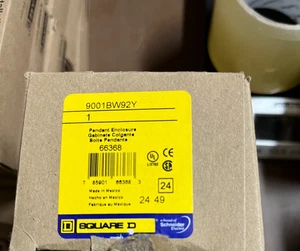 Square D Pendant Station 9001BW92Y Up Down Press Button  NEW IN BOX - Picture 1 of 1