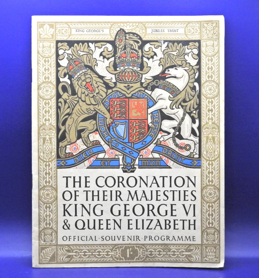 Booklet The coronation of their majesties king George VI & Queen Victoria 1937 - Image 1 of 4
