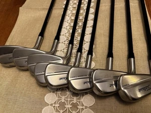 Titleist T250 Irons 4 - GW (8 Irons) Graphite AD 75  Tour  Shafts -  LEFT HANDED - Picture 1 of 9