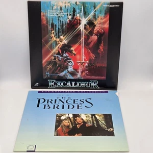Fantasy Lot Princess Bride Criterion And Excalibur Laserdiscs LD Widescreen - Picture 1 of 12