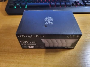 LUTW GU10 LED Bulbs 6 Pack 5W 6500K Cool White 510lm 120° Non-Dimmable 220-240V - Picture 1 of 9