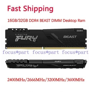 BEAST 16GB 32GB DDR4 2400 2666 3200 3600 MHz DIMM Gaming Desktop Speicher 288pin - Bild 1 von 11