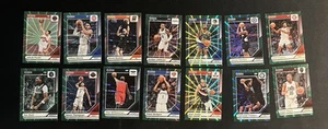 2024-25 DONRUSS BASKET VERDE LASER LOTTO 14 CARTE DEVIN BOOKER AMEN THOMPSON - Foto 1 di 5