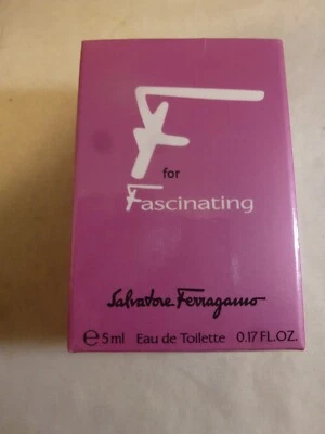 SALVATORE FERRAGAMO F PARA FASCINANTE 5ml. 0,17 fl. oz. Eau de toilette MINIATURA Foto 1 de 4