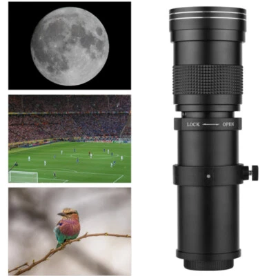 420-800mm F/8.3-16 Super Telephoto Lens MF Zoom for Canon EOS Rebel T1i T2i  BL - Image 1 of 4
