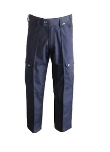Pantaloni da lavoro uomo vita alta pantaloni da lavoro professionali abbigliamento da lavoro home office - Foto 1 di 12